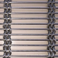 Ss Decorative Wire Mesh Used as Curtains for Dining Hall
